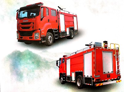 慶鈴五十鈴FVR水罐/泡沫消防車(罐體容積7000L) 慶鈴五十鈴FVR水罐/泡沫消防車(罐體容積7000L)