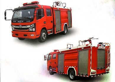 東風(fēng)多利卡水罐/泡沫消防車(罐體容積5000L) 東風(fēng)多利卡水罐/泡沫消防車(罐體容積5000L)