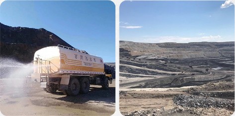 35方重汽礦山霸王灑水車用途 35方重汽礦山霸王灑水車用途
