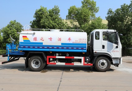 國六10方陜汽軒德X9灑水車圖片 國六10方陜汽軒德X9灑水車圖片