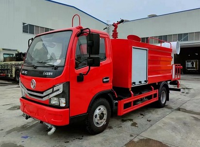 國六東風多利卡5方消防灑水車圖片 國六東風多利卡5方消防灑水車圖片