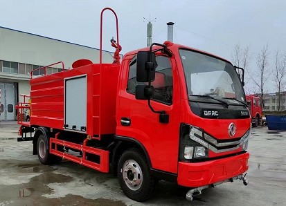 國六東風多利卡5方消防灑水車圖片 國六東風多利卡5方消防灑水車圖片