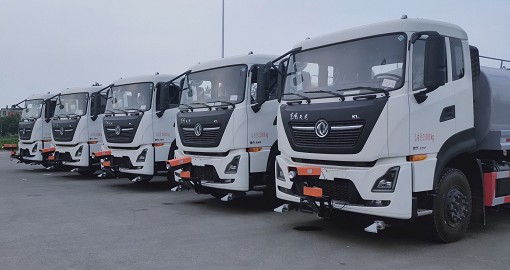 國(guó)六東風(fēng)天龍后雙橋18方灑水車批量發(fā)車圖片 國(guó)六東風(fēng)天龍后雙橋18方灑水車批量發(fā)車圖片