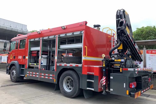 德國曼搶險救援消防車 德國曼搶險救援消防車
