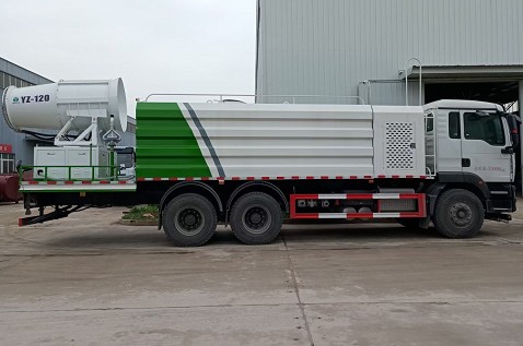 國六重汽汕德卡后雙橋多功能抑塵車圖片 國六重汽汕德卡后雙橋多功能抑塵車圖片